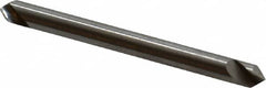 Hertel - 1/8" Head Diam, 1/8" Shank Diam, 1 Flute 82° High Speed Steel Countersink - Industrial Tool & Supply