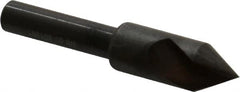 Hertel - 3/8" Head Diam, 1/4" Shank Diam, 1 Flute 60° High Speed Steel Countersink - Industrial Tool & Supply