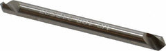 Hertel - 1/8" Head Diam, 1/8" Shank Diam, 1 Flute 100° High Speed Steel Countersink - 1-1/2" OAL, Straight Shank - Industrial Tool & Supply