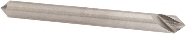 Hertel - 3/16" Head Diam, 3/16" Shank Diam, 1 Flute 82° High Speed Steel Countersink - Industrial Tool & Supply