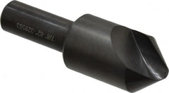Hertel - 7/8" Head Diam, 1/2" Shank Diam, 1 Flute 82° High Speed Steel Countersink - Industrial Tool & Supply