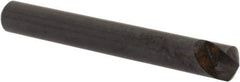 Hertel - 3/16" Head Diam, 3/16" Shank Diam, 1 Flute 120° High Speed Steel Countersink - 1-1/2" OAL, Straight Shank - Industrial Tool & Supply
