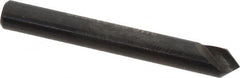 Hertel - 3/16" Head Diam, 3/16" Shank Diam, 1 Flute 82° High Speed Steel Countersink - Industrial Tool & Supply
