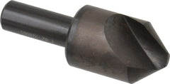Hertel - 1" Head Diam, 1/2" Shank Diam, 1 Flute 82° High Speed Steel Countersink - Industrial Tool & Supply
