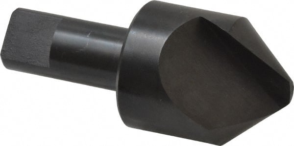 Hertel - 1-1/2" Head Diam, 3/4" Shank Diam, 1 Flute 82° High Speed Steel Countersink - Industrial Tool & Supply