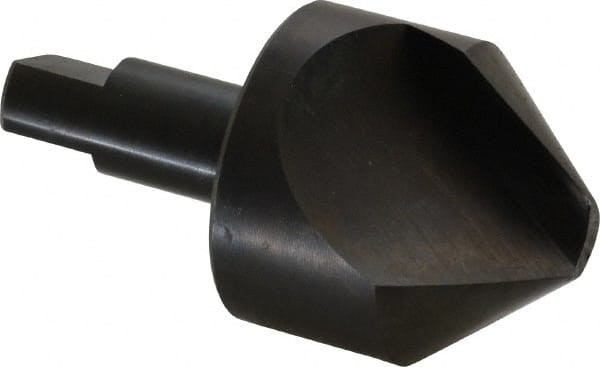 Hertel - 2" Head Diam, 3/4" Shank Diam, 1 Flute 82° High Speed Steel Countersink - Industrial Tool & Supply