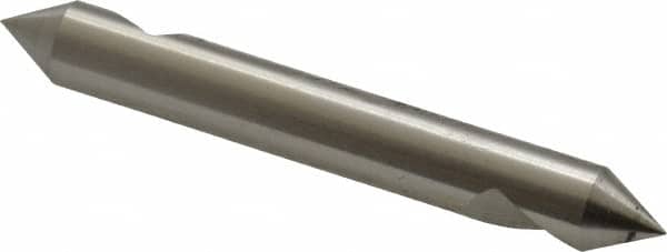 Hertel - 5/16" Head Diam, 5/16" Shank Diam, 1 Flute 60° High Speed Steel Countersink - Industrial Tool & Supply