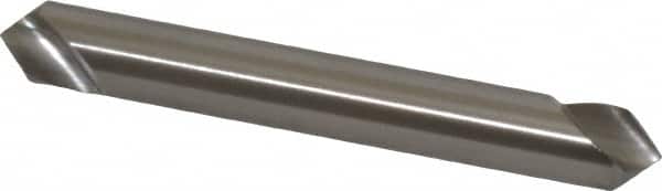 Hertel - 5/16" Head Diam, 5/16" Shank Diam, 1 Flute 90° High Speed Steel Countersink - Industrial Tool & Supply