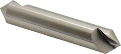 Hertel - 3/4" Head Diam, 3/4" Shank Diam, 1 Flute 90° High Speed Steel Countersink - 3-1/2" OAL, Straight Shank - Industrial Tool & Supply
