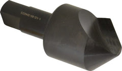 Hertel - 1-1/2" Head Diam, 3/4" Shank Diam, 1 Flute 90° High Speed Steel Countersink - Industrial Tool & Supply