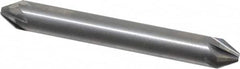 Hertel - 1/4" Head Diam, 1/4" Shank Diam, 6 Flute 60° Solid Carbide Countersink - Industrial Tool & Supply