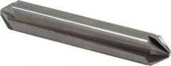 Hertel - 5/8" Head Diam, 5/8" Shank Diam, 6 Flute 82° Solid Carbide Countersink - 3-1/4" OAL, Straight Shank - Industrial Tool & Supply