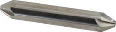 Hertel - 1/2" Head Diam, 1/2" Shank Diam, 6 Flute 60° Solid Carbide Countersink - Industrial Tool & Supply
