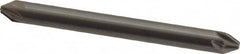 Hertel - 3/16" Head Diam, 3/16" Shank Diam, 6 Flute 60° Solid Carbide Countersink - Industrial Tool & Supply