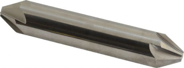 Hertel - 3/4" Head Diam, 3/4" Shank Diam, 6 Flute 60° Solid Carbide Countersink - Industrial Tool & Supply