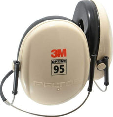 3M - Behind the Neck Beige Foam Cushion Earmuffs - 21 NRR Rating - Industrial Tool & Supply