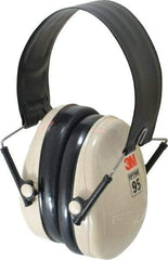 3M - Over the Head Beige Foam Cushion Earmuffs - 21 NRR Rating - Industrial Tool & Supply