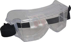 3M - Size Universal, Clear Polycarbonate Anti-Fog & Scratch Resistant Lens, Safety Goggles - Direct Vent, Clear Polycarbonate Frame, Over the Glass Style - Industrial Tool & Supply