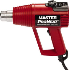 Master Appliance - 500 to 1,000°F Heat Setting, 16 CFM Air Flow, Heat Gun - 120 Volts, 11 Amps, 1,300 Watts, 6' Cord Length - Industrial Tool & Supply