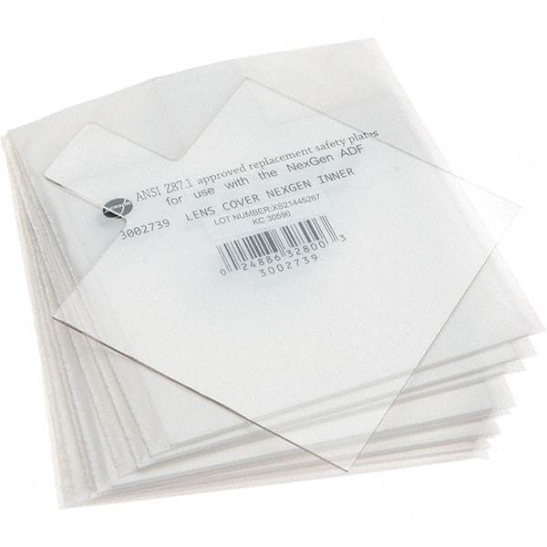 Jackson Safety - Welding Lenses & Plates - INNER PRTCTIVE PLT10PK REPLACEMENT PART - Industrial Tool & Supply