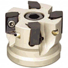 Tungaloy - 4" Cut Diam, 1-1/2" Arbor Hole Diam, Indexable Square-Shoulder Face Mill - Industrial Tool & Supply