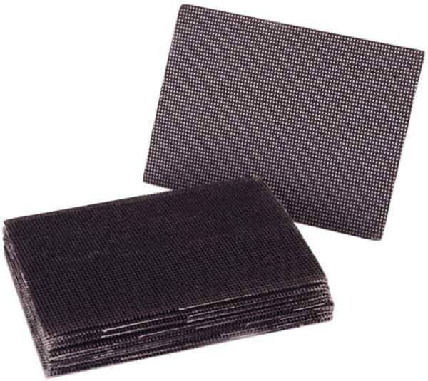 Ability One - 5-1/2" Long x 4" Wide x 1/4" Thick Sponge - Heavy-Duty, Gray - Industrial Tool & Supply