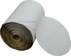 3M - 6" Diam, 150 Grit Silicon Carbide Adhesive PSA Disc - Fine Grade, Gray, A Weighted Backing, Flexible, Use with Random Orbital Sanders - Industrial Tool & Supply