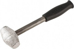 American Hammer - 3 Lb Head Mallet - 10" OAL, 9" Long Steel Handle with Grip - Industrial Tool & Supply