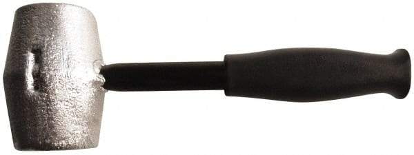 American Hammer - 5 Lb Head Mallet - 10" OAL, 9" Long Steel Handle with Grip - Industrial Tool & Supply