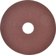 Camel Grinding Wheels - 4-1/2" Diam 7/8" Hole 80 Grit Fiber Disc - Medium Grade, Aluminum Oxide, 13,300 Max RPM - Industrial Tool & Supply