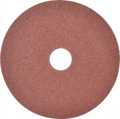 Camel Grinding Wheels - 5" Diam 7/8" Hole 36 Grit Fiber Disc - Very Coarse Grade, Aluminum Oxide, 12,200 Max RPM - Industrial Tool & Supply