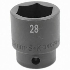 SK - Impact Socket - 1/2"DR 28MM IMPACT SOCKET - Industrial Tool & Supply
