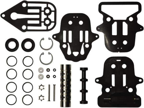 SandPIPER - 1-1/2" Pump, Air Section Repair Kit - For Use with Diaphragm Pumps - Industrial Tool & Supply