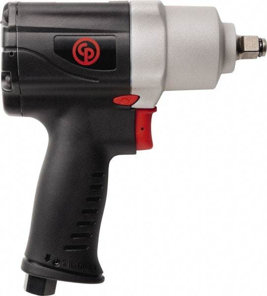 Chicago Pneumatic - 1/2" Drive, 990 RPM, 450 Ft/Lb Torque Impact Wrench - Pistol Grip Handle, 1,700 IPM, 20 CFM, 90 psi, 1/4" NPT Inlet - Industrial Tool & Supply