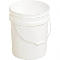 Vestil - Buckets & Pails Capacity: 5 Gal Body Material: Plastic - Industrial Tool & Supply