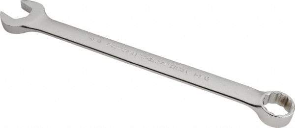Proto - 1-3/16" 12 Point Combination Wrench - 15° Offset Angle, 15-7/8" OAL, Steel, Satin Finish - Industrial Tool & Supply