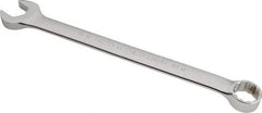 Proto - 1-3/16" 12 Point Combination Wrench - 15° Offset Angle, 15-7/8" OAL, Steel, Satin Finish - Industrial Tool & Supply