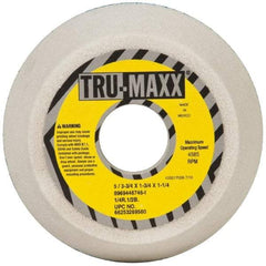 Tru-Maxx - 5" Diam, 1-3/4" Hole Size, 1-3/4" Overall Thickness, 46 Grit, Type 11 Tool & Cutter Grinding Wheel - Coarse Grade, Aluminum Oxide, I Hardness, 4,585 RPM - Industrial Tool & Supply