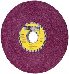 Tru-Maxx - 8" Diam x 1-1/4" Hole x 1/2" Thick, G Hardness, 46 Grit Surface Grinding Wheel - Aluminum Oxide, Type 1, Coarse Grade, 3,105 Max RPM, No Recess - Industrial Tool & Supply