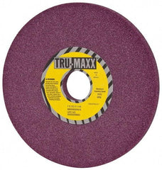 Tru-Maxx - 7" Diam x 1-1/4" Hole x 1/2" Thick, K Hardness, 46 Grit Surface Grinding Wheel - Aluminum Oxide, Type 1, Coarse Grade, 3,600 Max RPM, No Recess - Industrial Tool & Supply