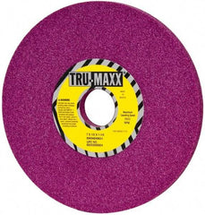 Tru-Maxx - 7" Diam x 1-1/4" Hole x 1/2" Thick, I Hardness, 60 Grit Surface Grinding Wheel - Aluminum Oxide, Type 1, Medium Grade, 3,600 Max RPM, No Recess - Industrial Tool & Supply