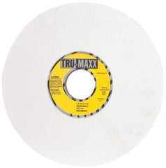 Tru-Maxx - 7" Diam, 1-1/4" Hole Size, 1/2" Overall Thickness, 80 Grit, Type 12 Tool & Cutter Grinding Wheel - Medium Grade, Aluminum Oxide, K Hardness, 3,600 RPM - Industrial Tool & Supply