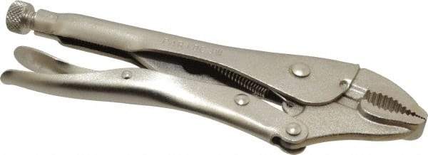 Paramount - 10" OAL Curved Jaw Locking Pliers - 1-7/8" Jaw Opening, Standard Handle - Industrial Tool & Supply