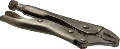 Paramount - 5" OAL Curved Jaw Locking Pliers - 1-1/8" Jaw Opening, Standard Handle - Industrial Tool & Supply
