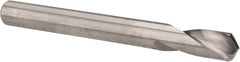 Accupro - 1/4" Body Diam, 120°, 2-1/2" OAL, Solid Carbide Spotting Drill - Industrial Tool & Supply