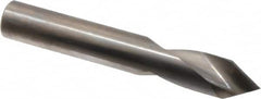 Accupro - 7/16" Body Diam, 60°, 3" OAL, Solid Carbide Spotting Drill - Industrial Tool & Supply