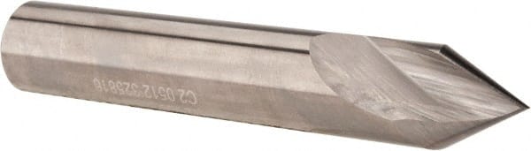 Accupro - 1/2" Body Diam, 60°, 3" OAL, Solid Carbide Spotting Drill - Industrial Tool & Supply