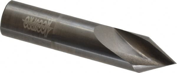 Accupro - 5/8" Body Diam, 60°, 3" OAL, Solid Carbide Spotting Drill - Industrial Tool & Supply