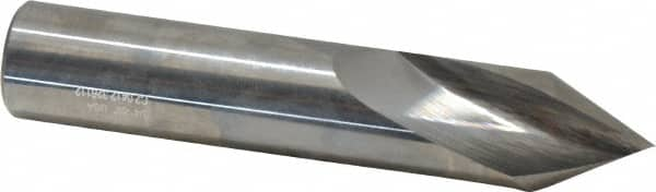 Accupro - 3/4" Body Diam, 60°, 4" OAL, Solid Carbide Spotting Drill - Industrial Tool & Supply