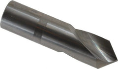 Accupro - 1" Body Diam, 90°, 4" OAL, Solid Carbide Spotting Drill - Industrial Tool & Supply